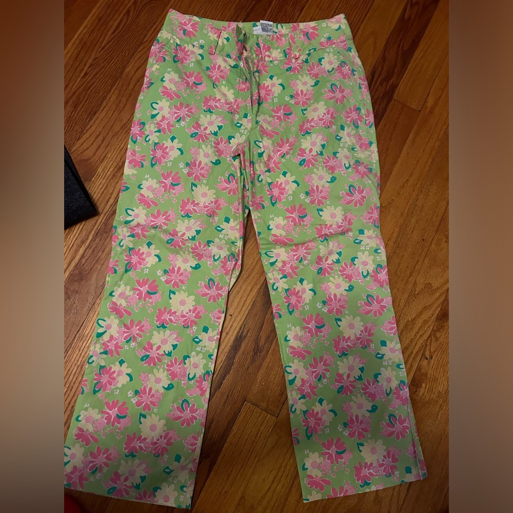 Floral patterned pants